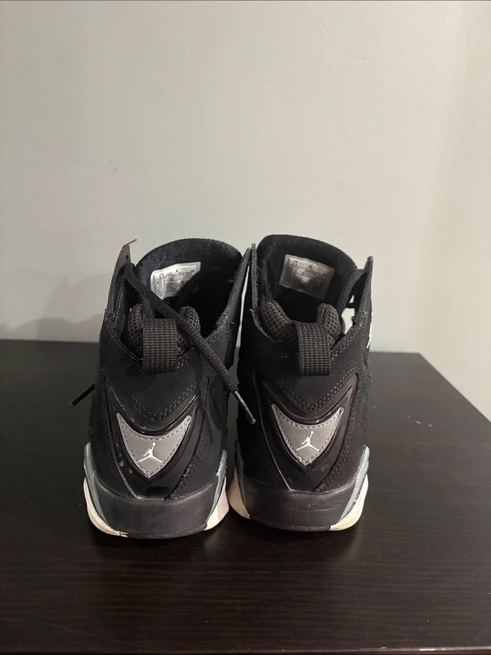 Air jordan 7 retro size 8.5 black cool grey